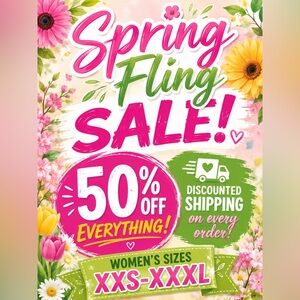 ☀️50% OFF☀️
